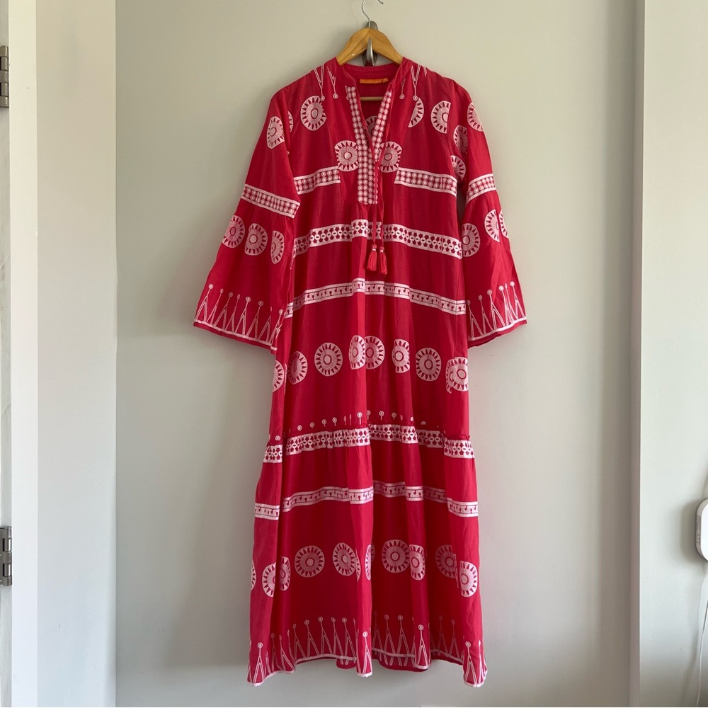 Oliphant Red Maxi Dress - Picture 2 of 12